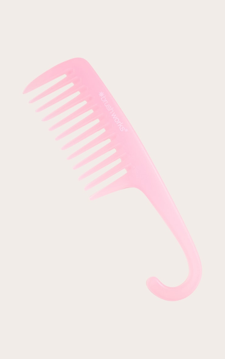 Brushworks Shower Comb Pink image 2