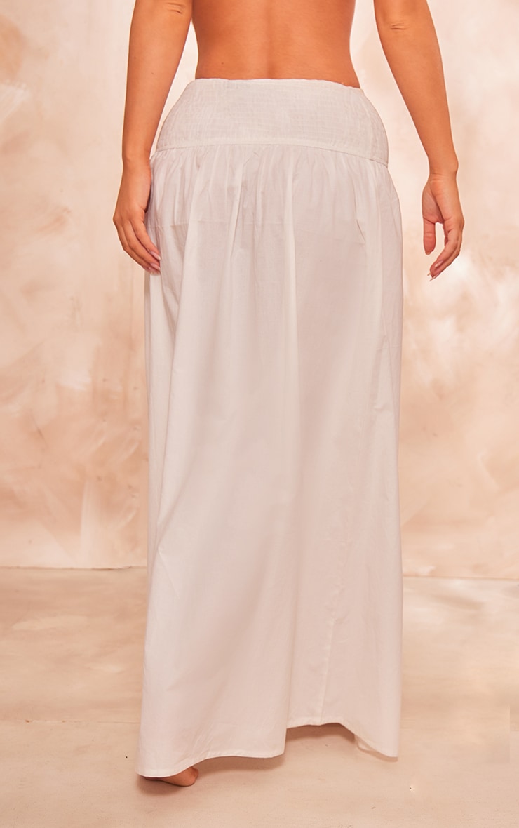 スカート Shirring flare cotton long skirt white Maxi Shirring Flare Skirt (WHITE) - HOMEBODYTHINGS | 60