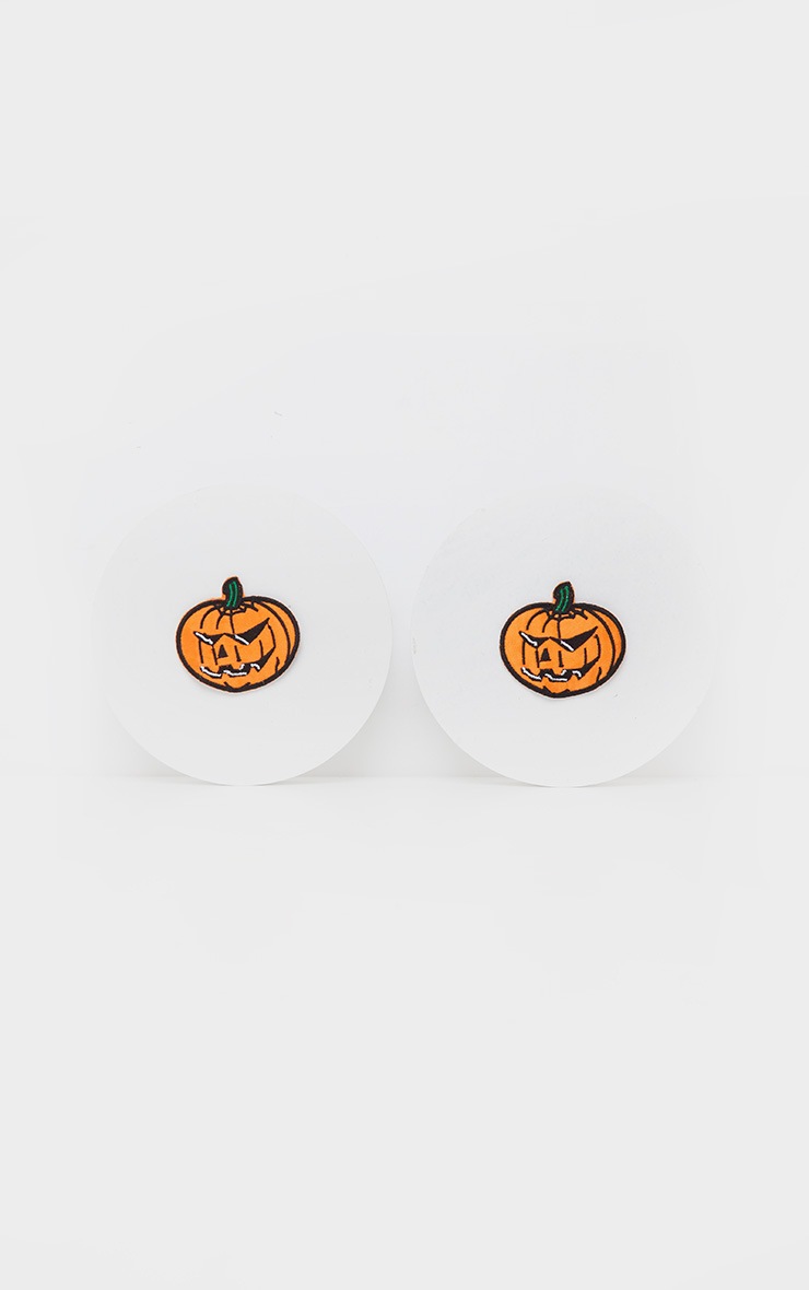 Orange Pumpkin Nipple Covers