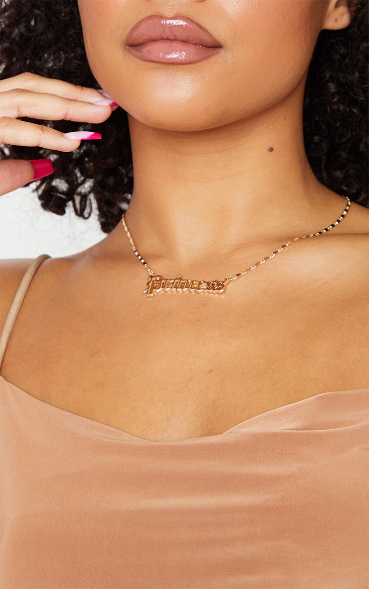 Gold Princess Necklace