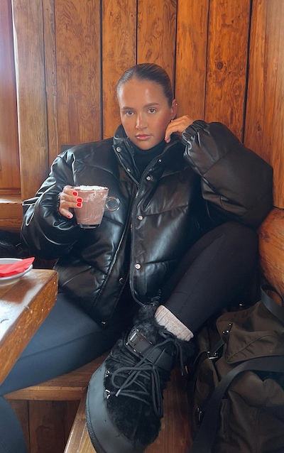 MOON BOOT Black Icon Low Faux Fur