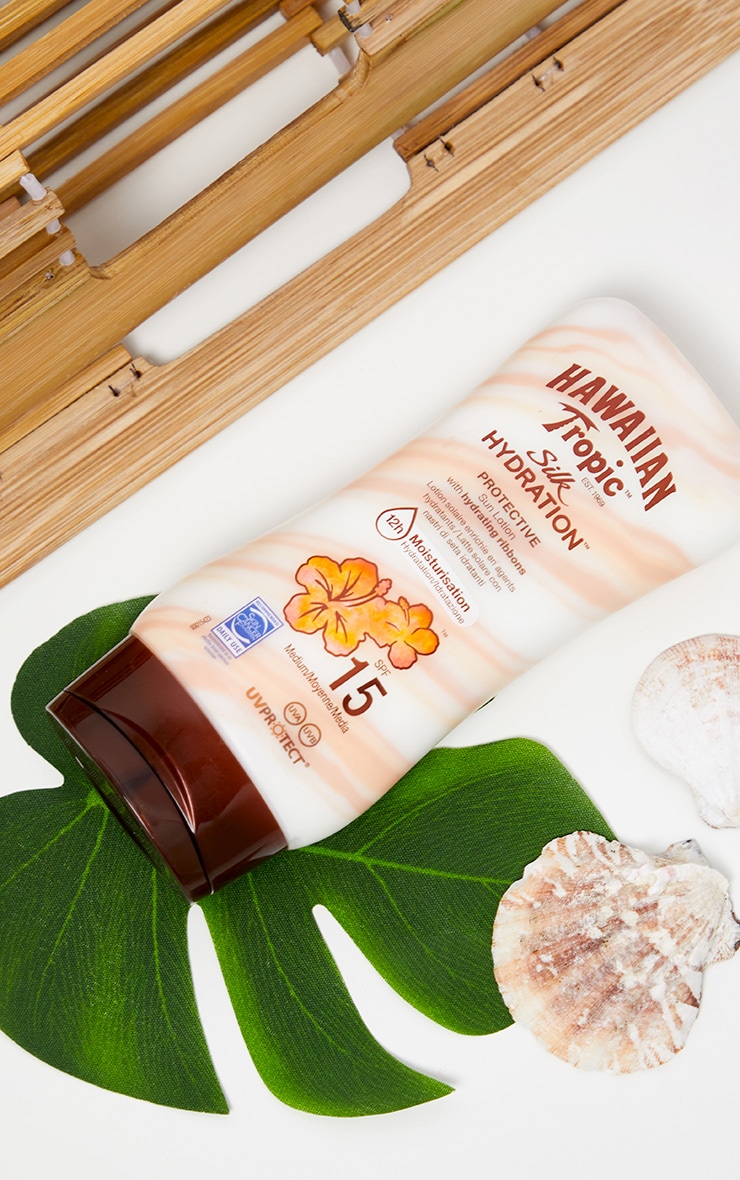 Hawaiian Tropic - Crème solaire hydratante SPF 15