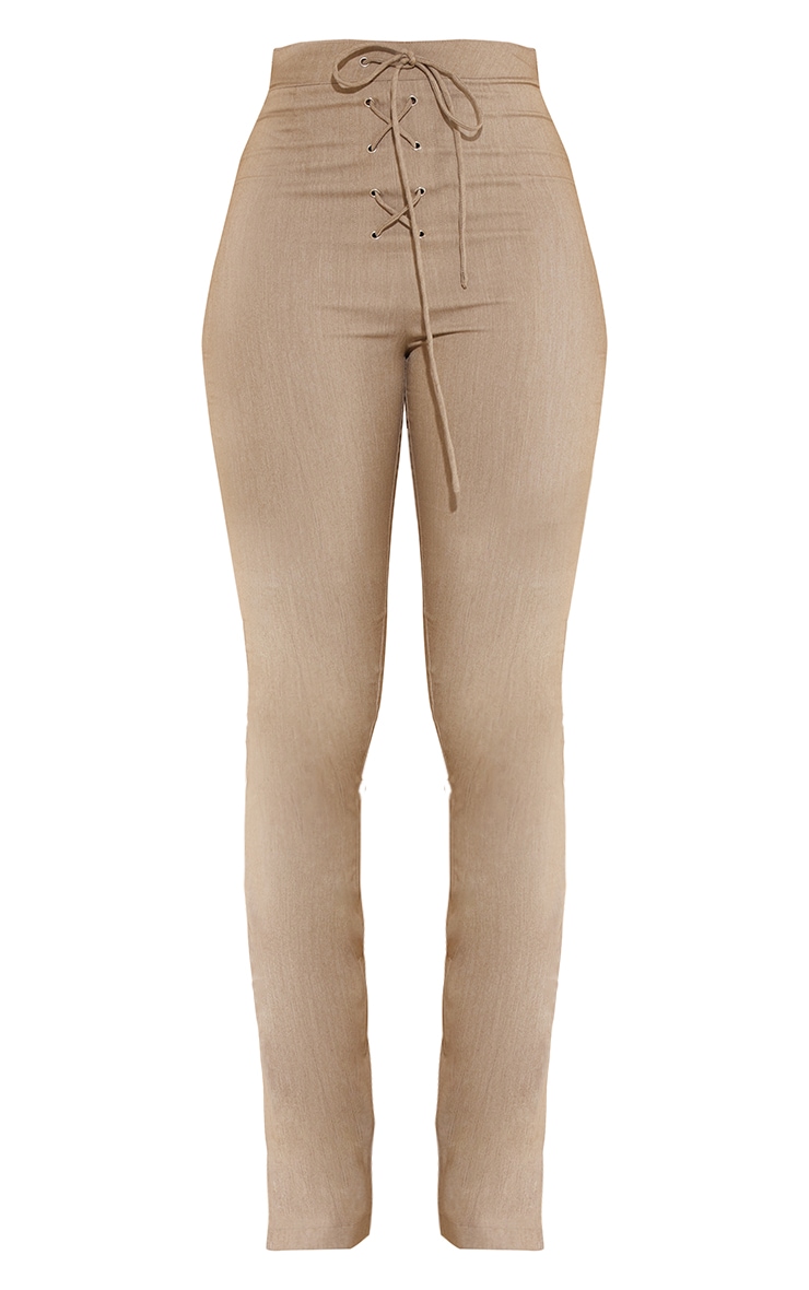 Tall Stone Lace Up Tailored Pants image 5