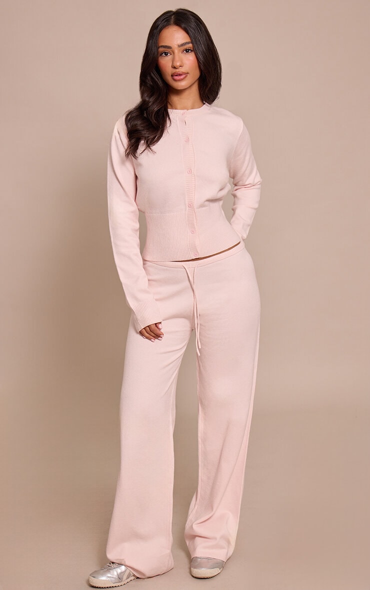 Petite Ribbed Fitted Waist Knitted Cardigan image 3