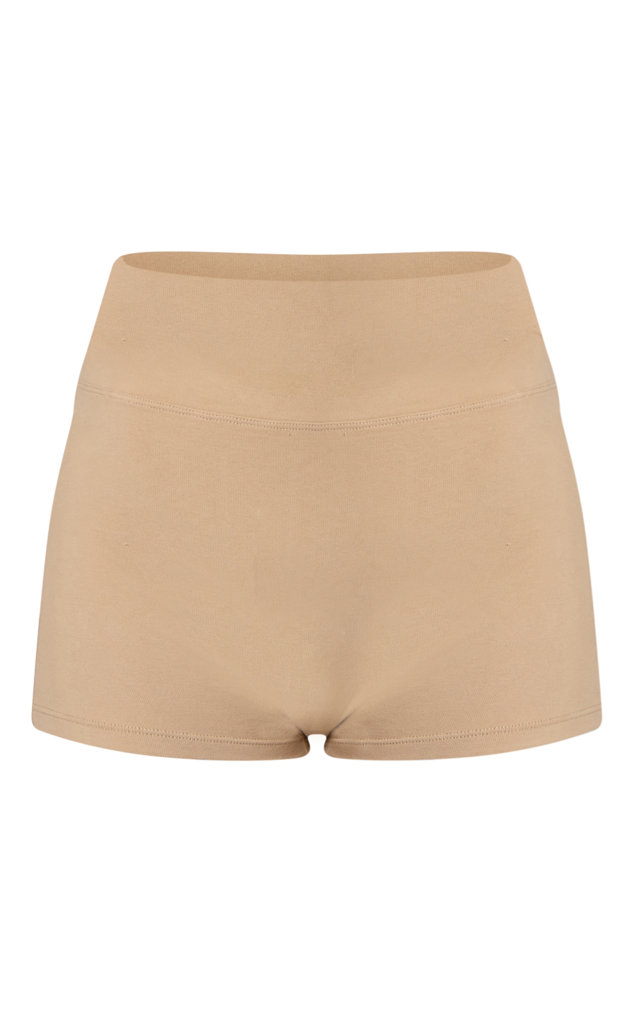 Beige Soft Cotton Hot Pant  image 6