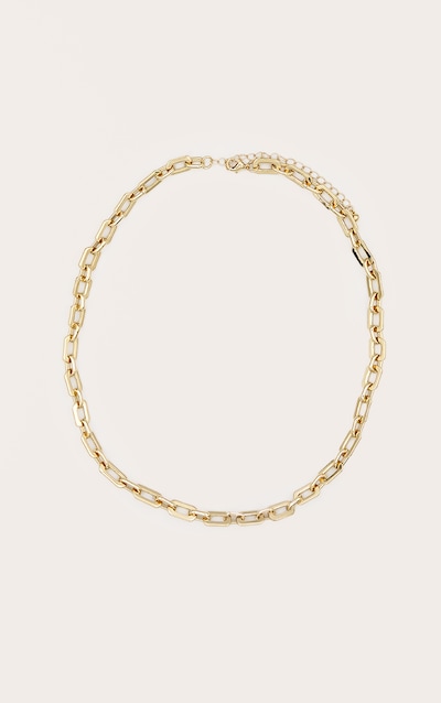 Gold Link Chain Necklace