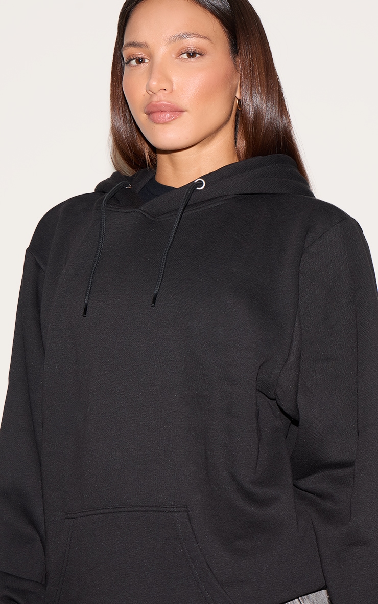 Tall Black Oversized Ultimate Hoodie image 4