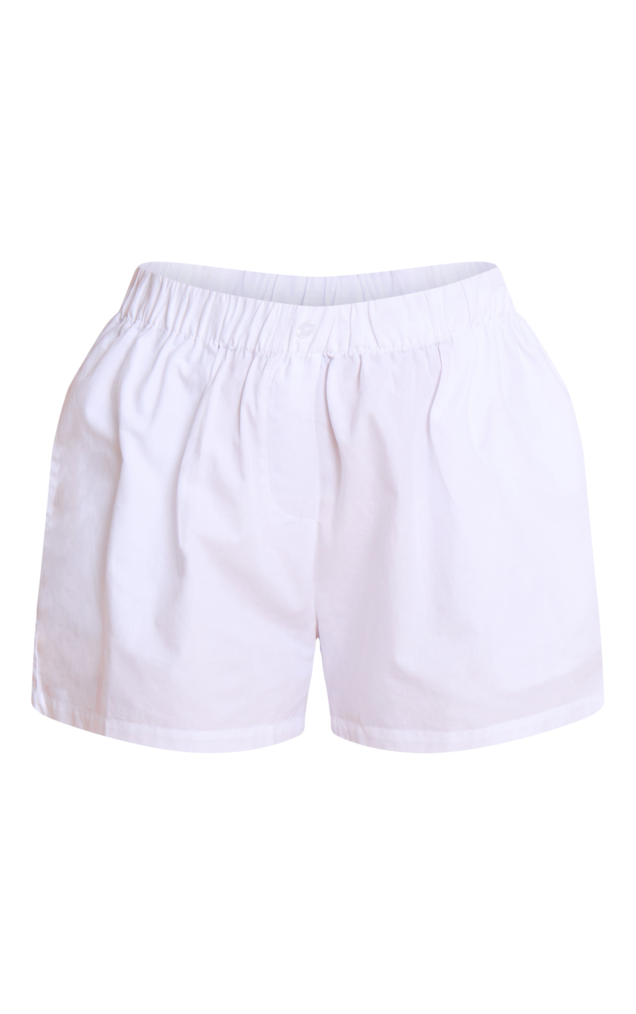 Short fluide en popeline blanche image 6