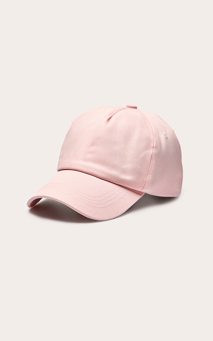 Pink Canvas Cap image 2