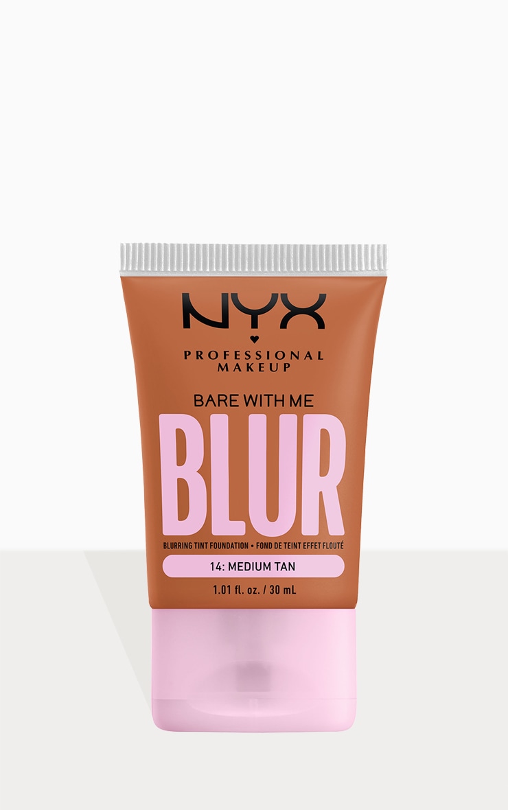 NYX Professional Makeup Bare With Me Blur Tint  Foundation Medium Tan, Medium Tan.