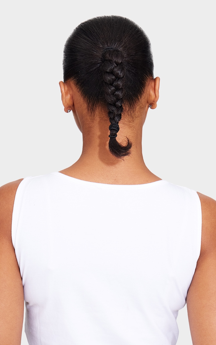 Lullabellz Blow Dry 16"Claw Clip Pony - Dark Brown image 4
