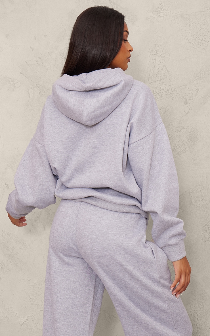 Maternity Grey Marl Mama Printed Hoodie image 2