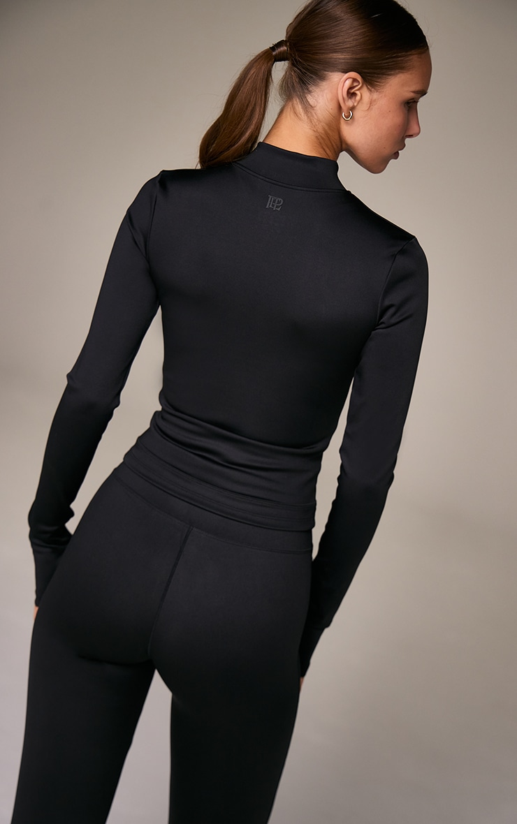 Black Ultimate Seam Detail Sports Jacket image 2