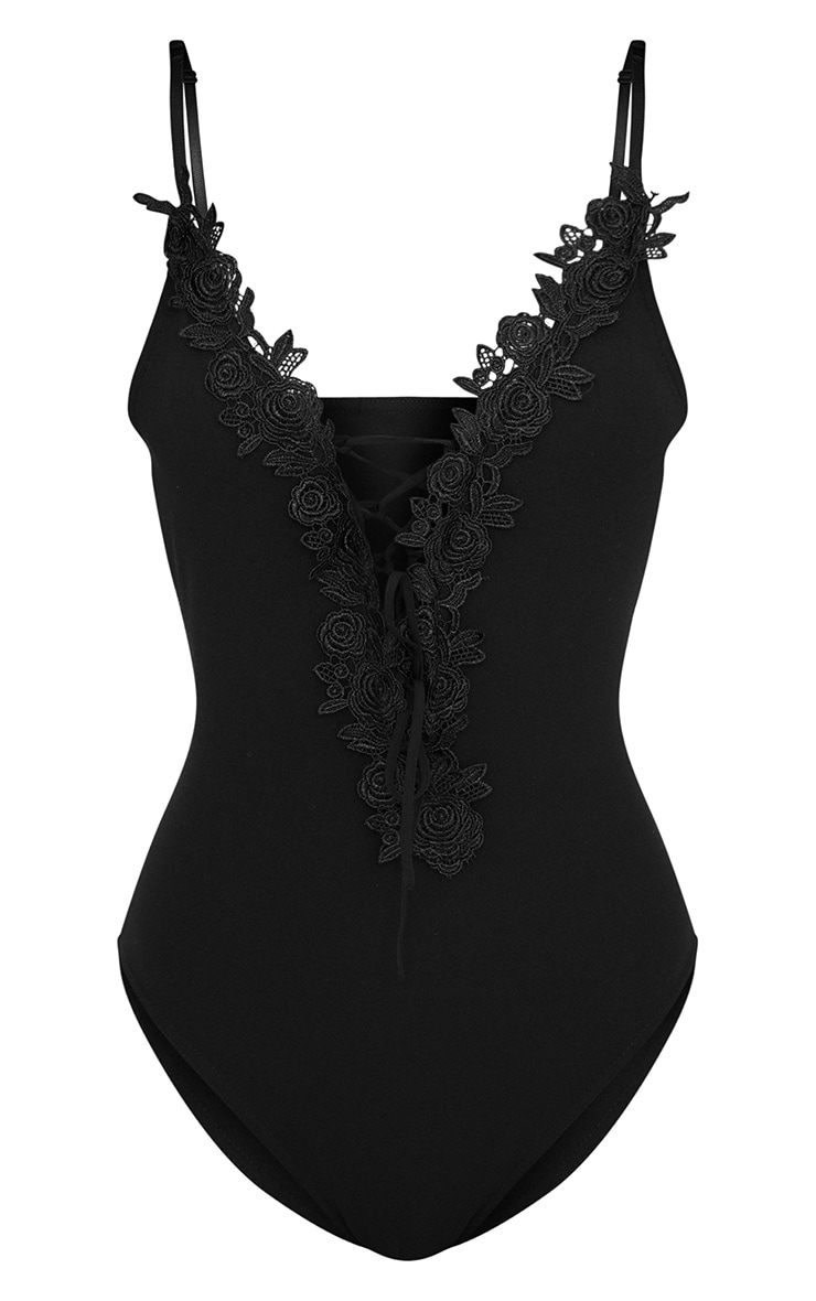 black lace bodysuit pretty little thing
