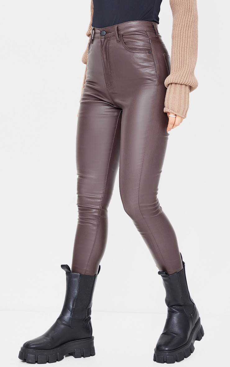 Chocolate Coated Skinny Jeans Denim PrettyLittleThing USA