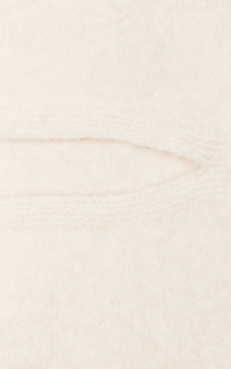 Cream Knitted Balaclava  image 3