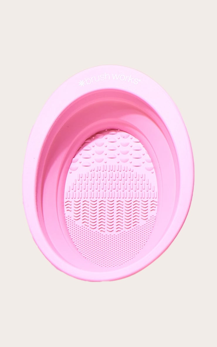 Brushworks Silicone Makeup Brush Cleaning Bowl image 3