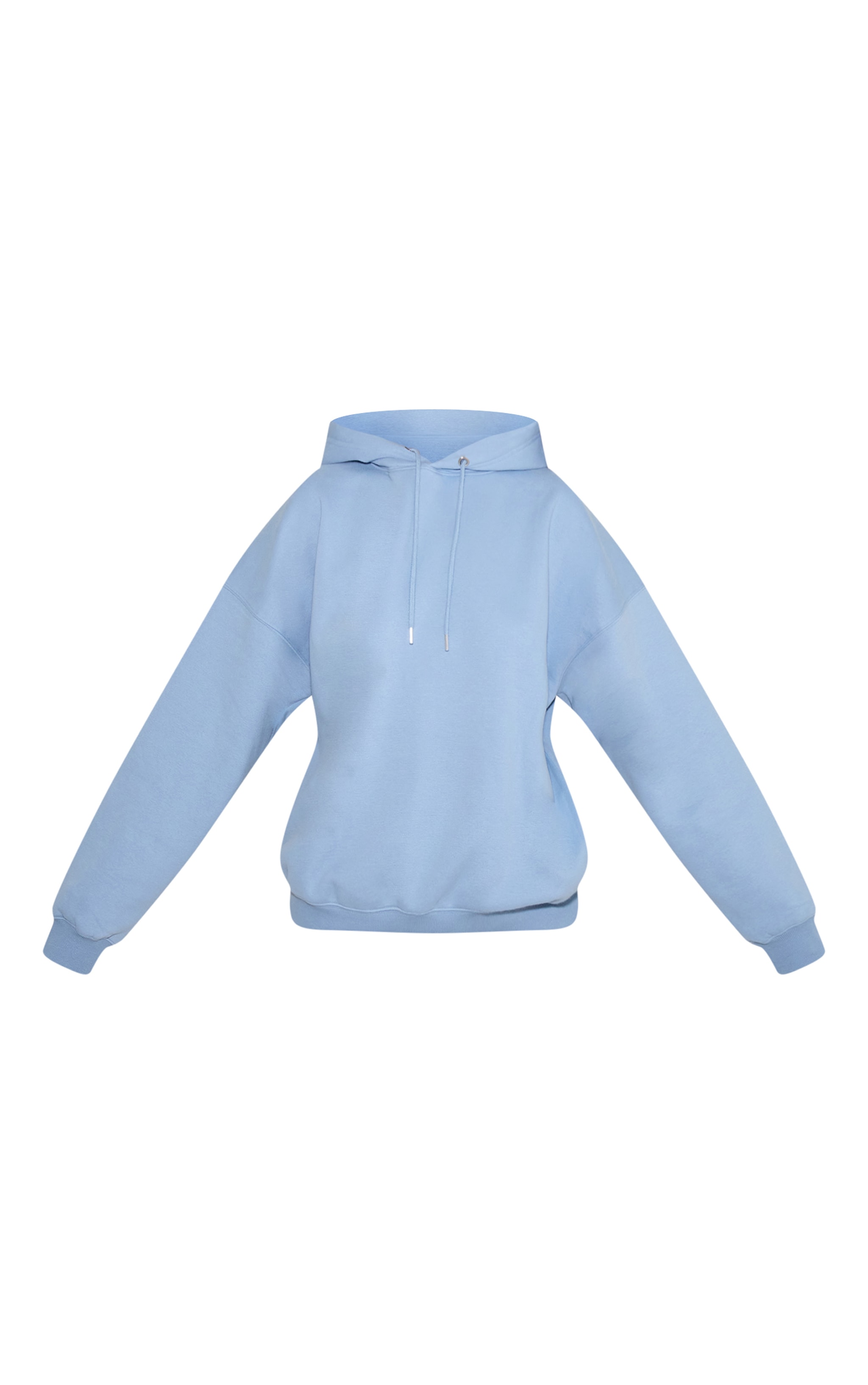 Baby Blue Plt Studio Puff Print Oversized Hoodie image 5
