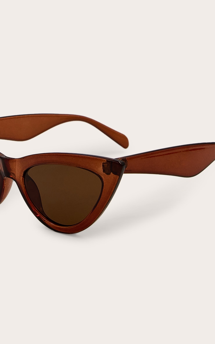 Amber Cat Eye Sunglasses image 4