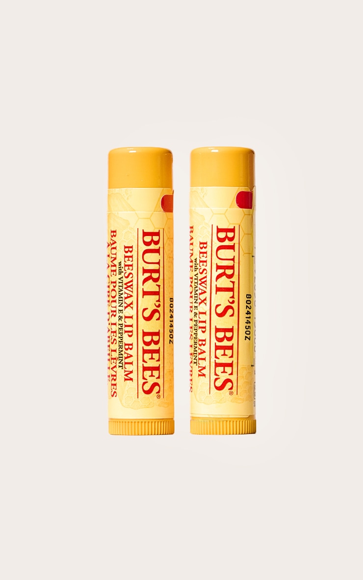 Burts Bees Tube Beeswax Lip Balm Duo image 1