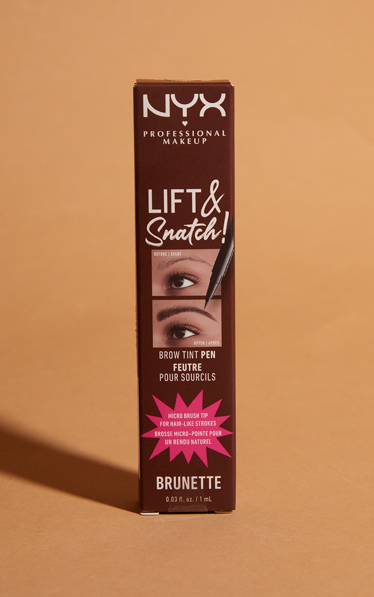 NYX Stylo à sourcils teinté Lift And Snatch Brunette image 2