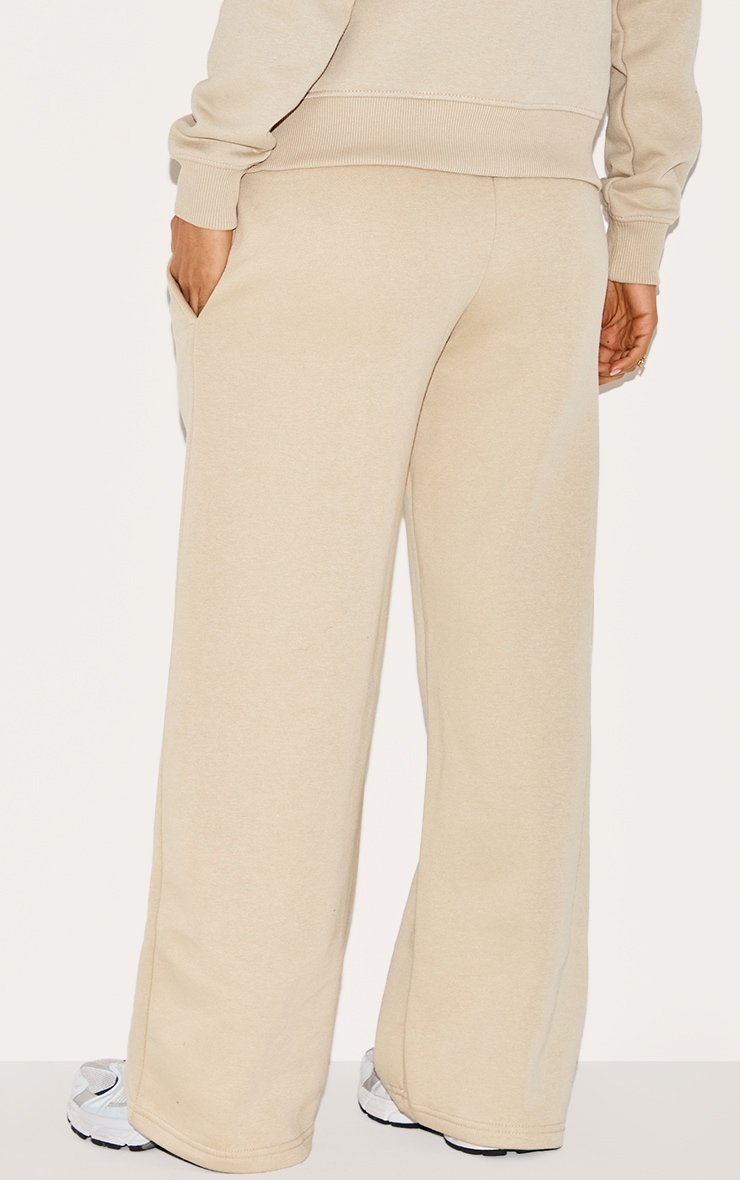 Petite Pebble Seam Detail Straight Leg Sweatpants image 3