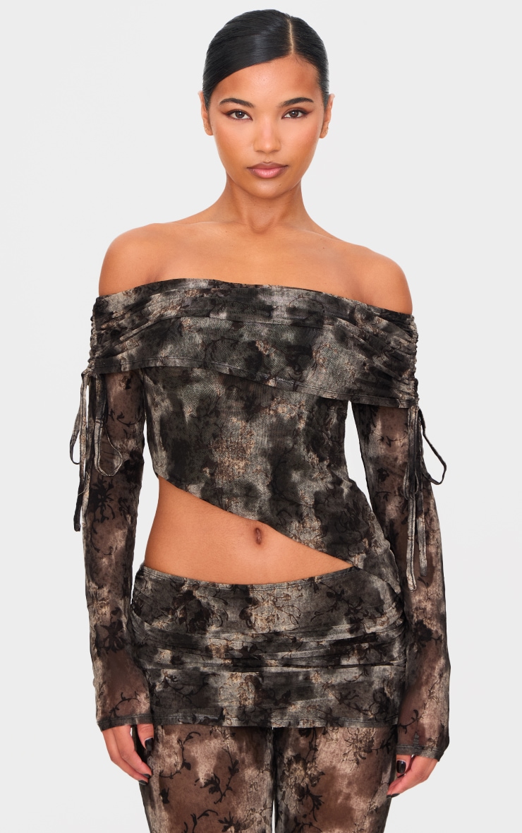 Threaded Pear Denver Sleeve Loose top Long Sleeve Top