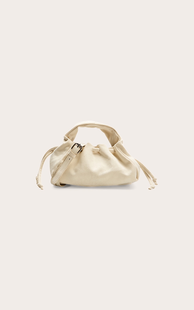 Butter Yellow PU Mini Tassel Detail Handbag image 2