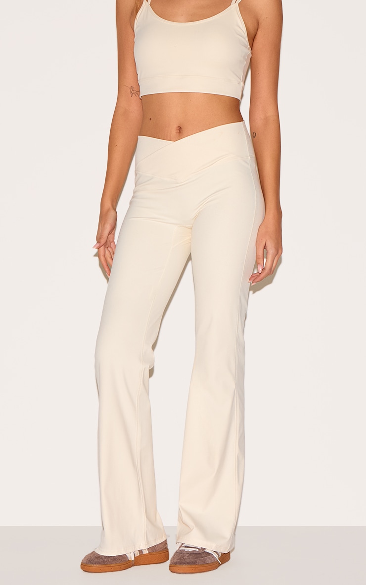 Bone Sculpt Wrap Waist Yoga Pants image 2
