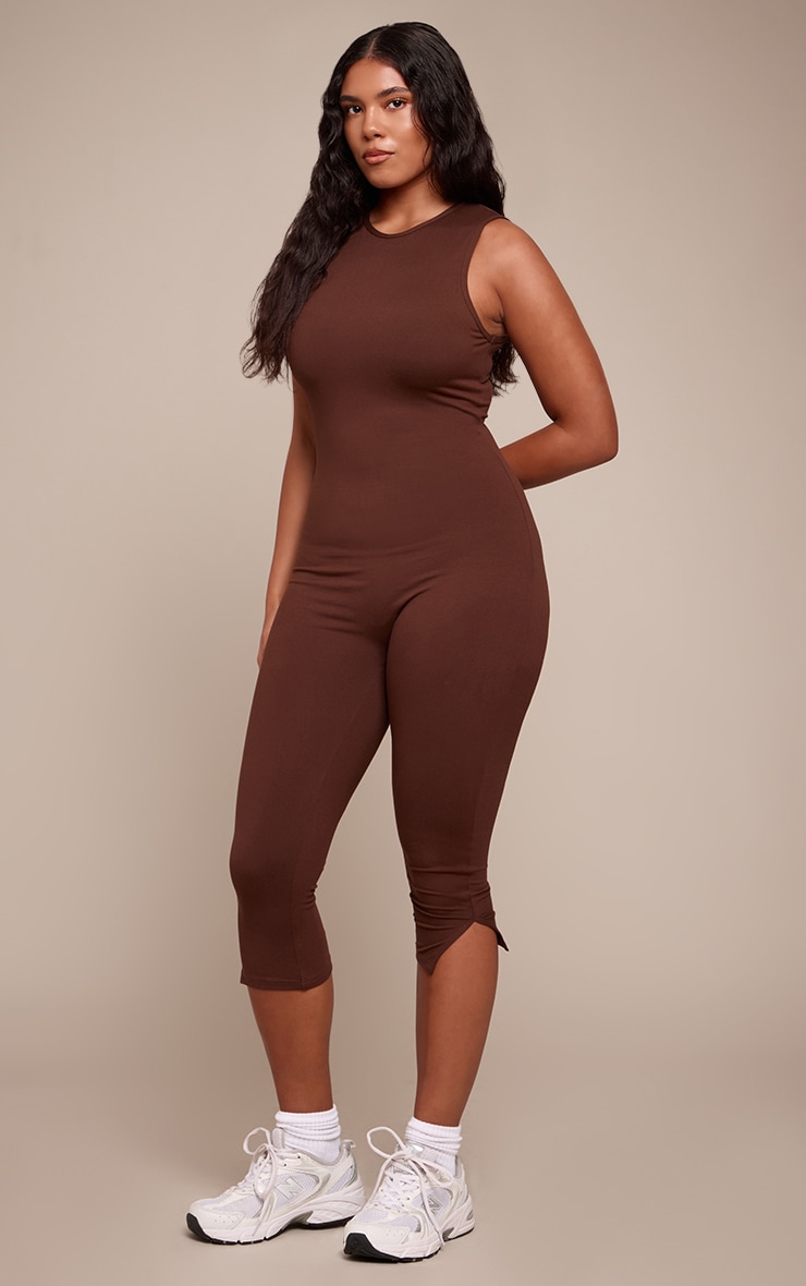 Shape Chocolate Sculpt High neck sleeveless Capri Jumpsuit image 3