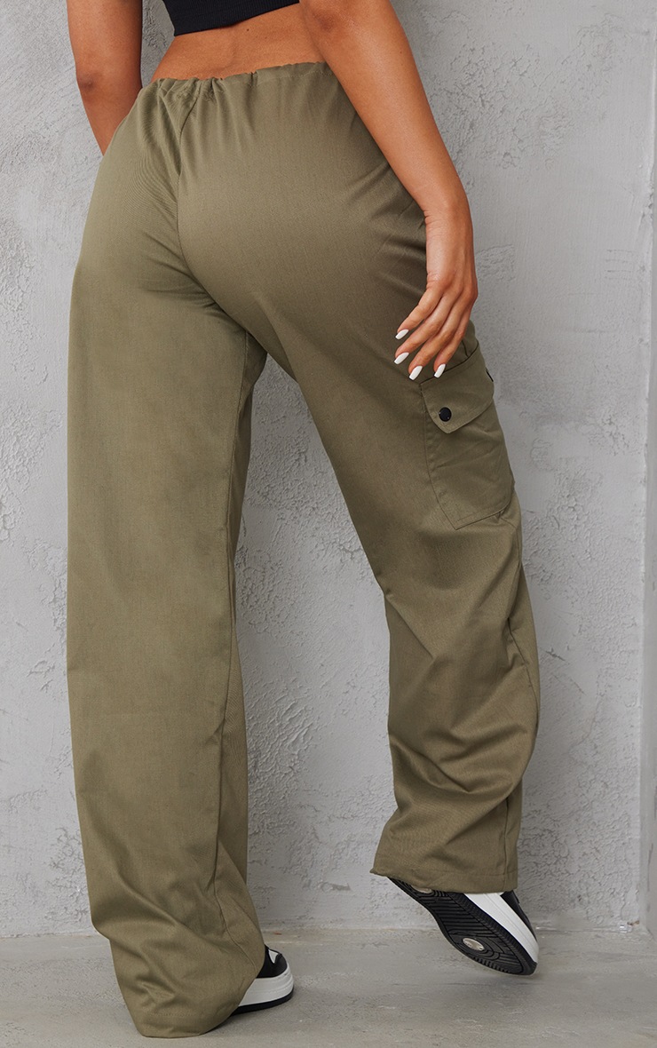 Pantalon cargo Kaki Femme Tommy Jeans Belted Kaki - Prêt-à-Porter