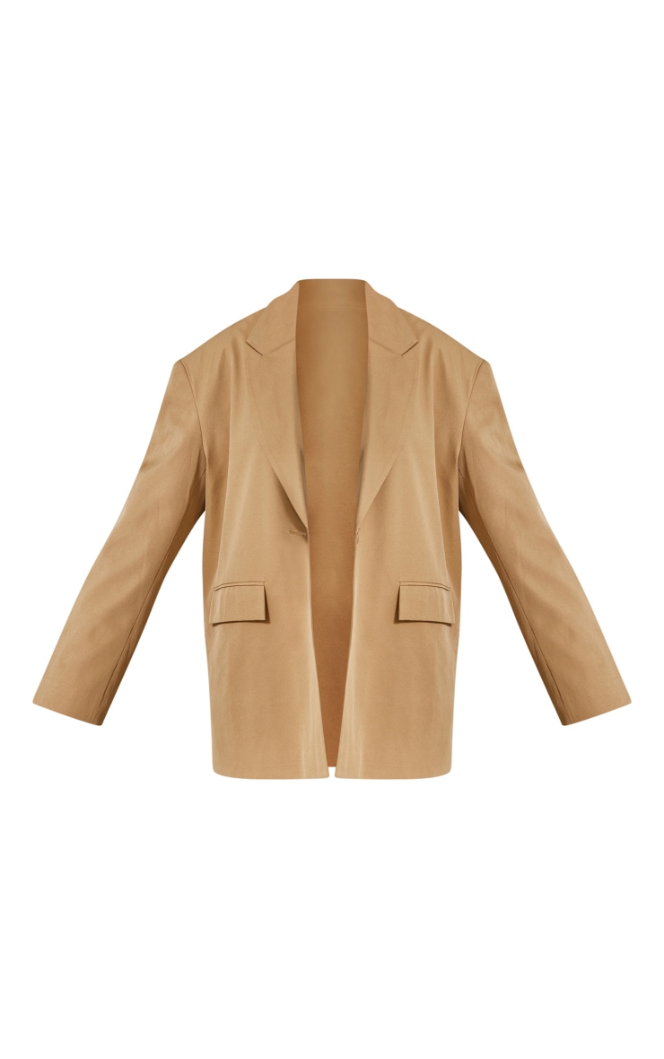 Blazer structuré camel image 4