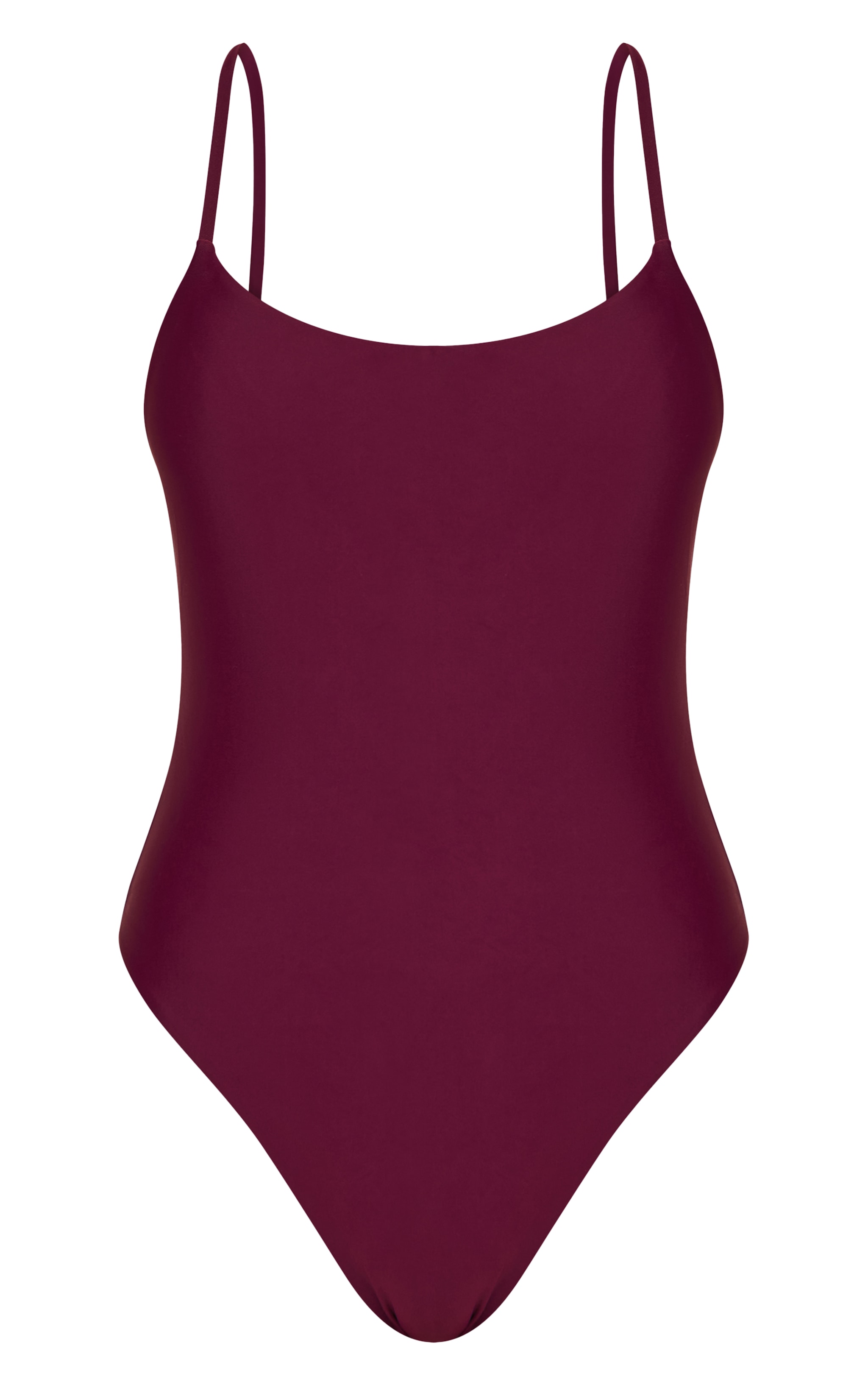 Purple Low Back Ruched Swimsuit image 5