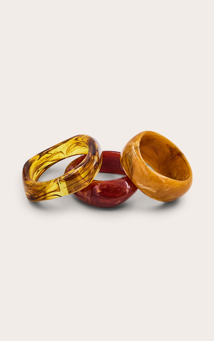 Smokey Resin Bangle Multi-Pack image 3