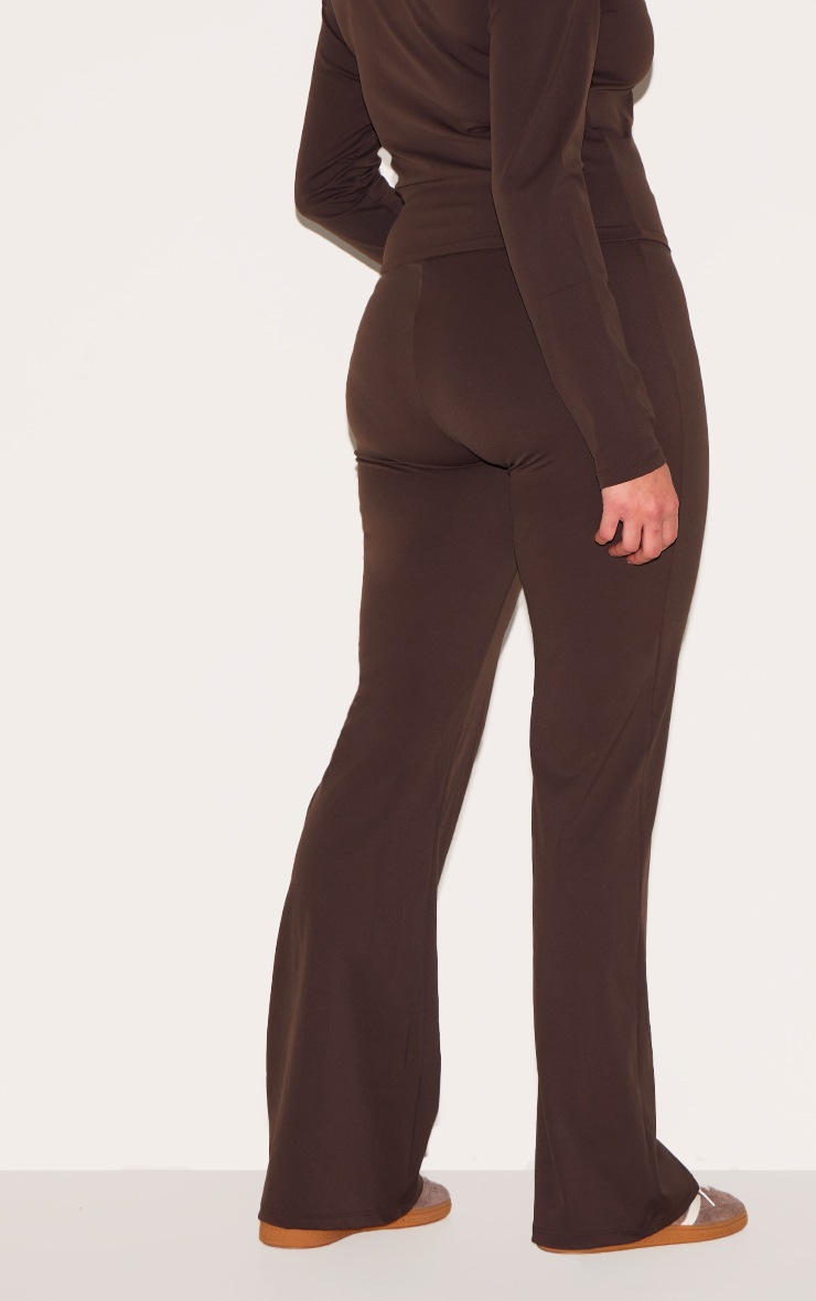 Espresso Sculpt Straight Leg Yoga Pants image 8
