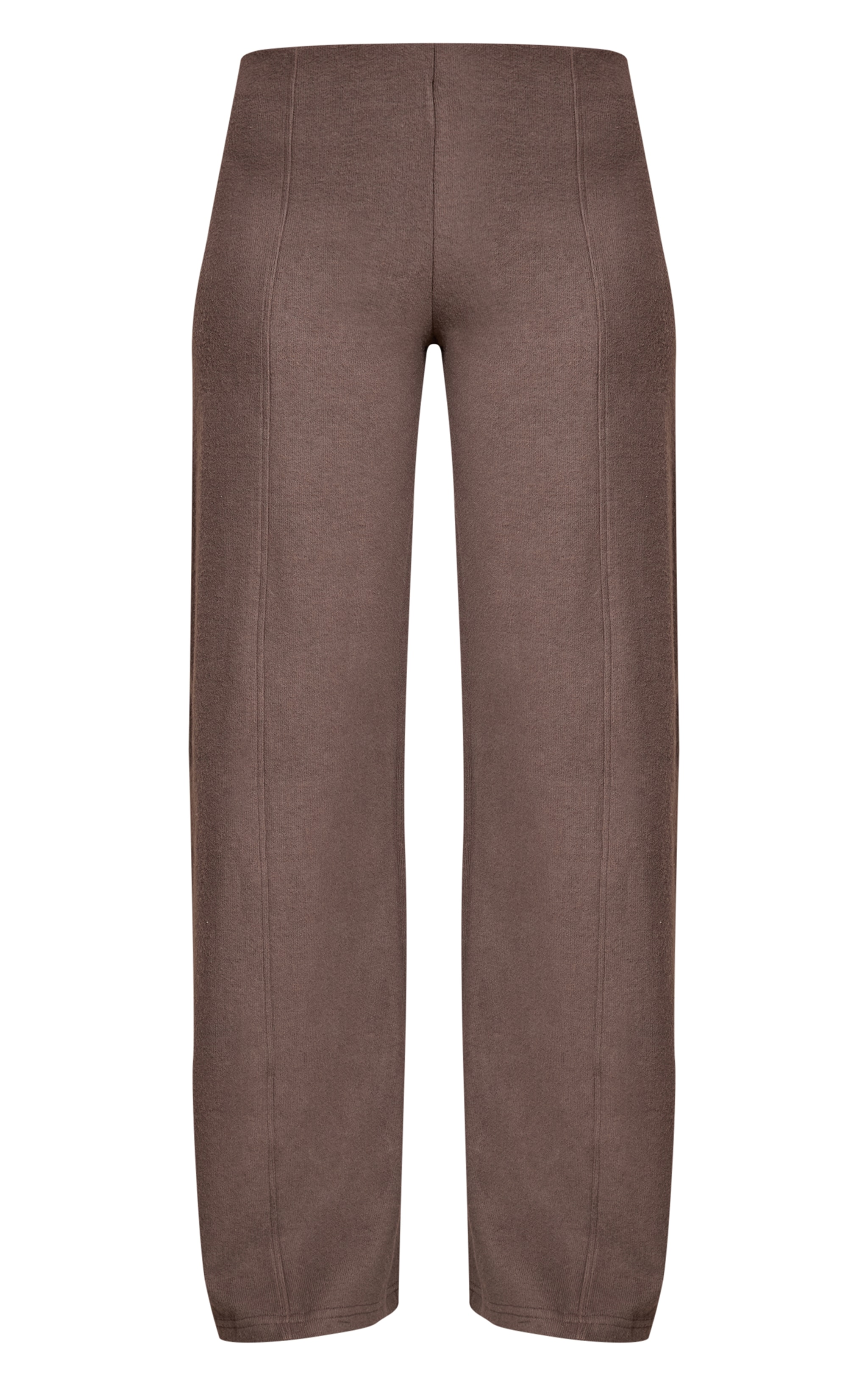 Charcoal Soft Touch Pintuck Wide Leg Sweatpants image 5