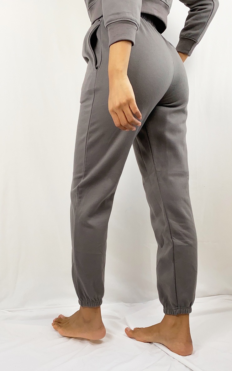 Charcoal Sweat Pant Joggers Trousers PrettyLittleThing IE
