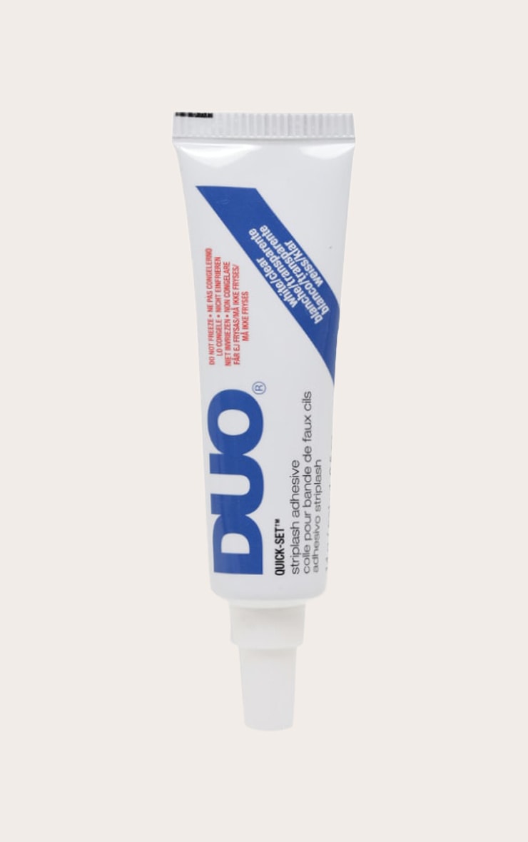 Duo Supersize Quickset Striplash Clear Eyelash Glue image 1