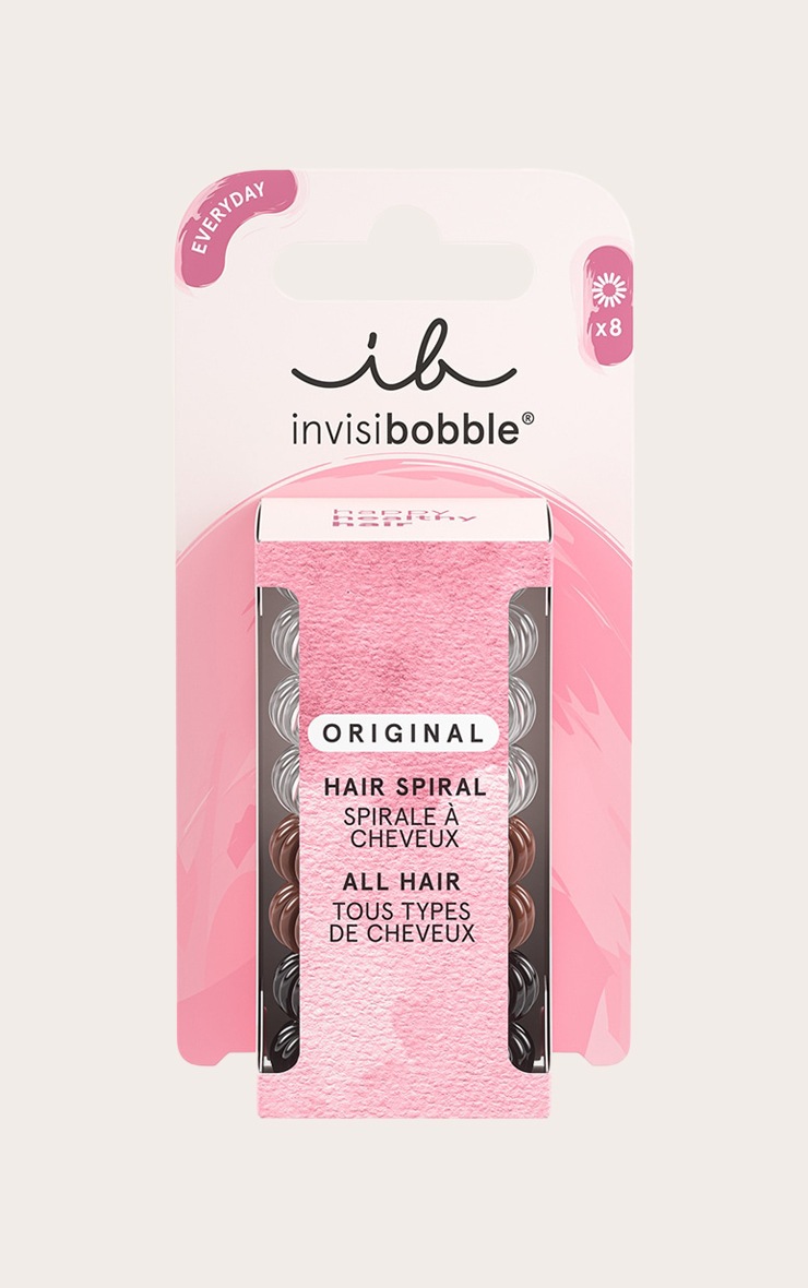 Invisibobble Original Hair Necessities Spirals Value Pack 8 Pack image 1
