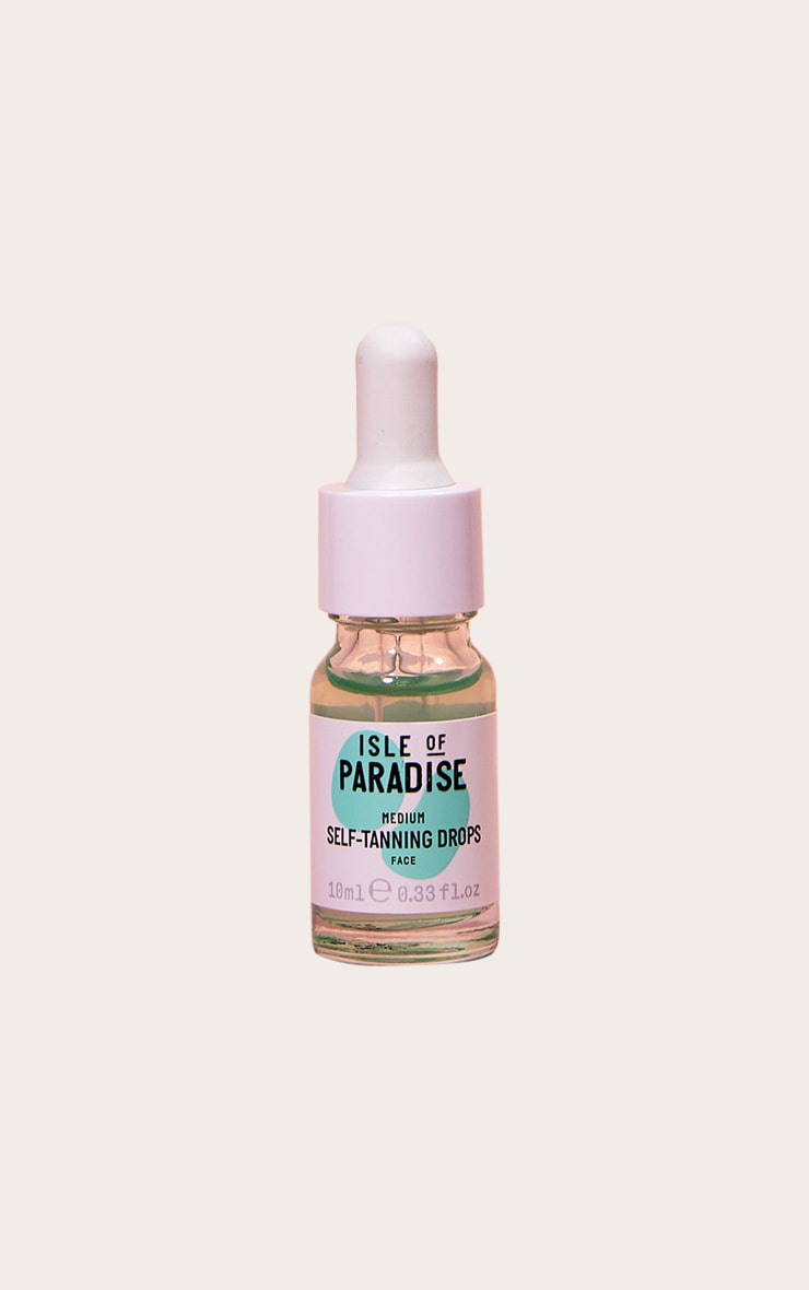Isle of Paradise Medium Self-Tanning Drops 10ml image 1