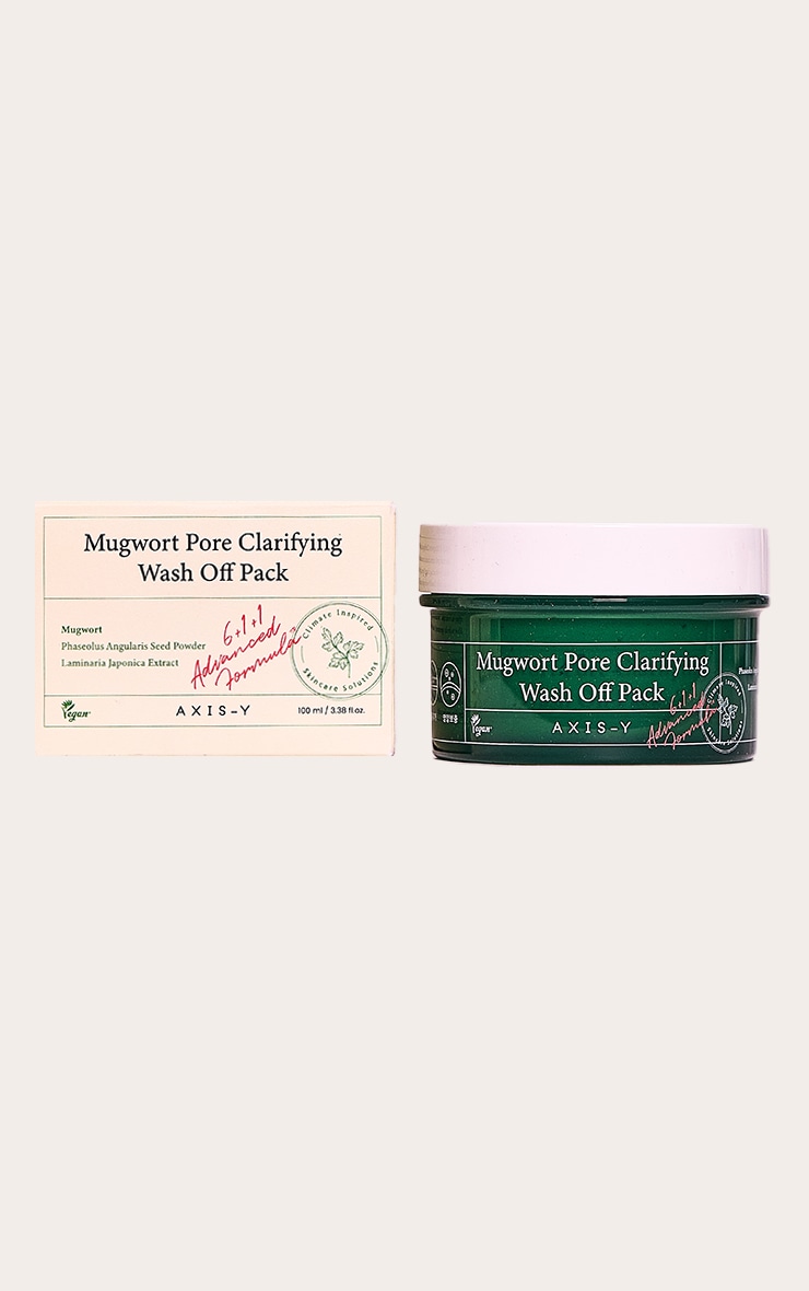 AXIS-Y Mugwort Pore Clarifying Wash-Off Pack 100ml image 1