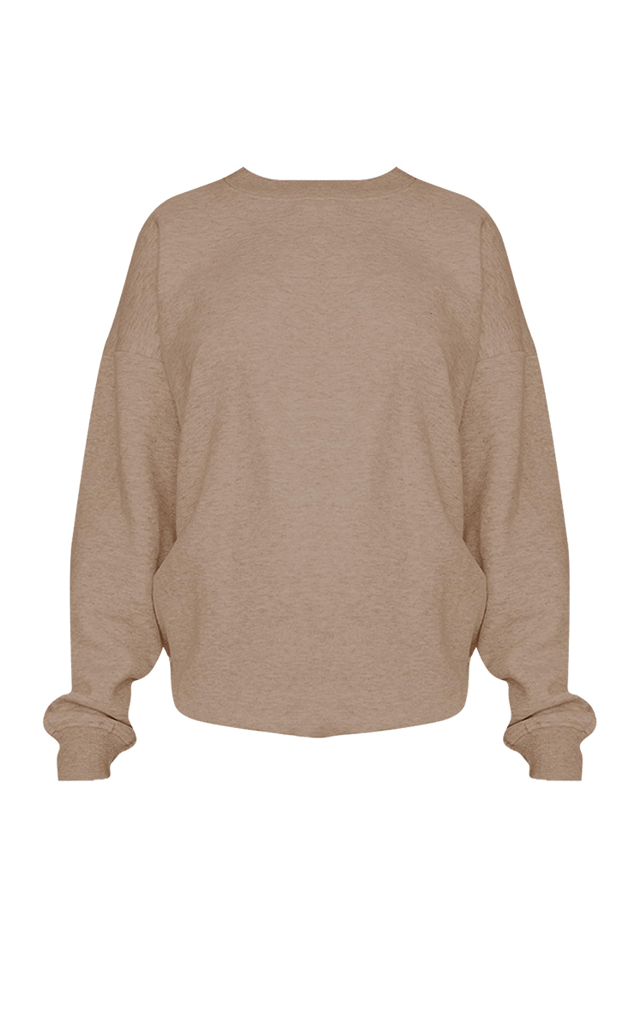 Maternity Taupe Ultimate Oversized Sweatshirt image 5