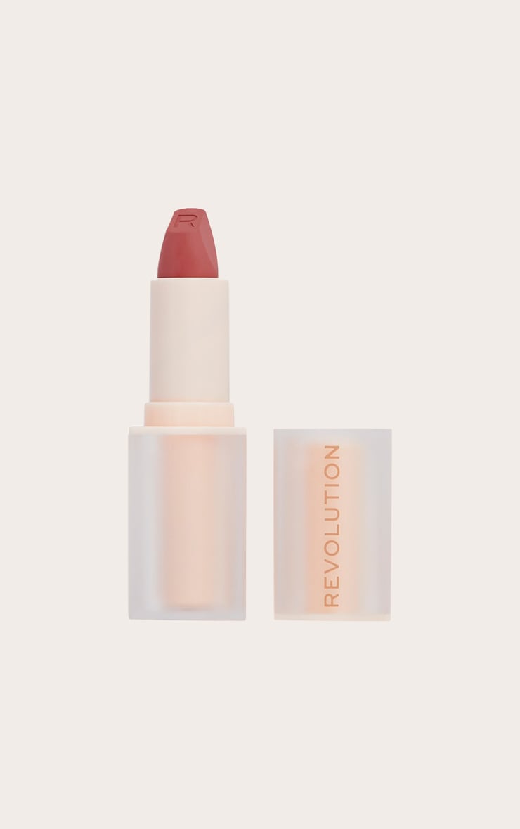 Revolution Lip Allure Soft Satin Lipstick Wifey Dusky Pink image 1
