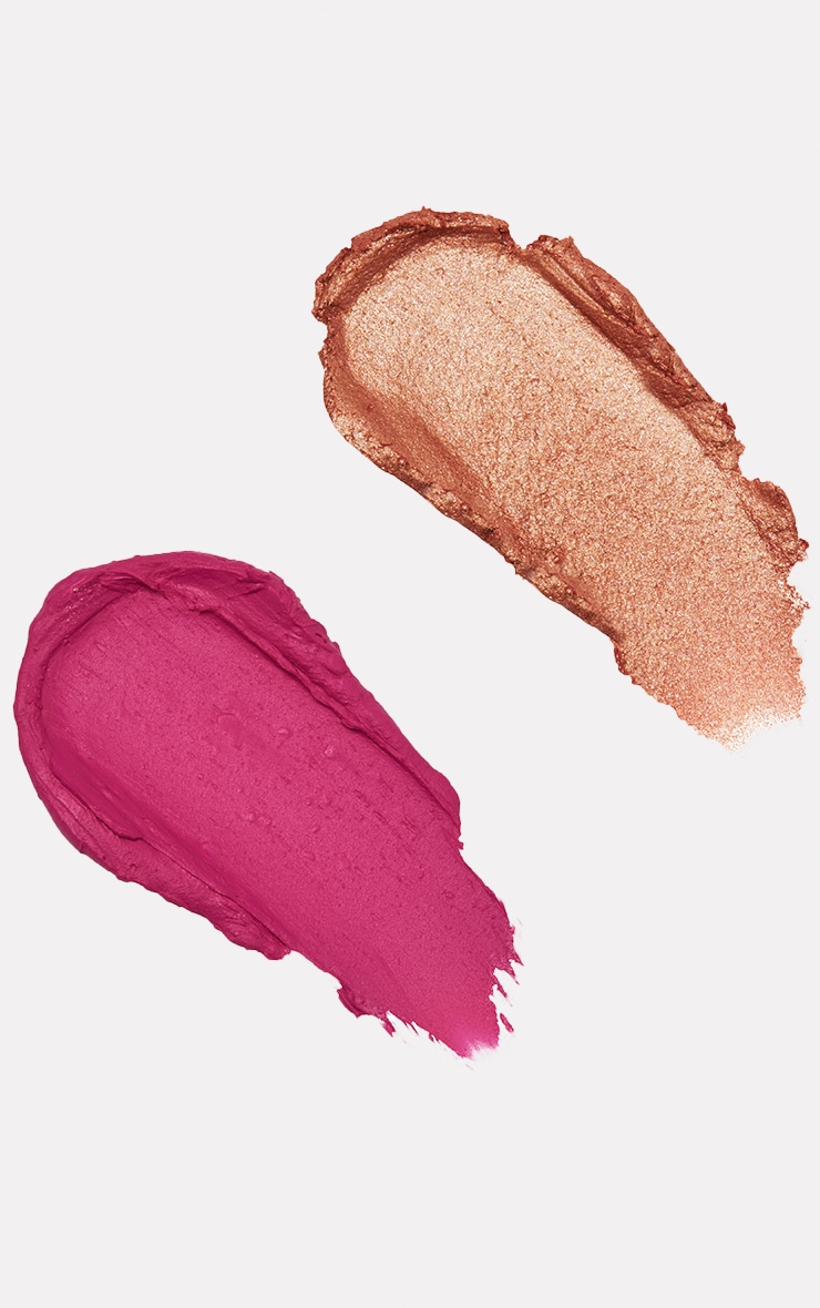 Makeup Revolution Stick duo de blush & enlumineur Champagne Shine image 4