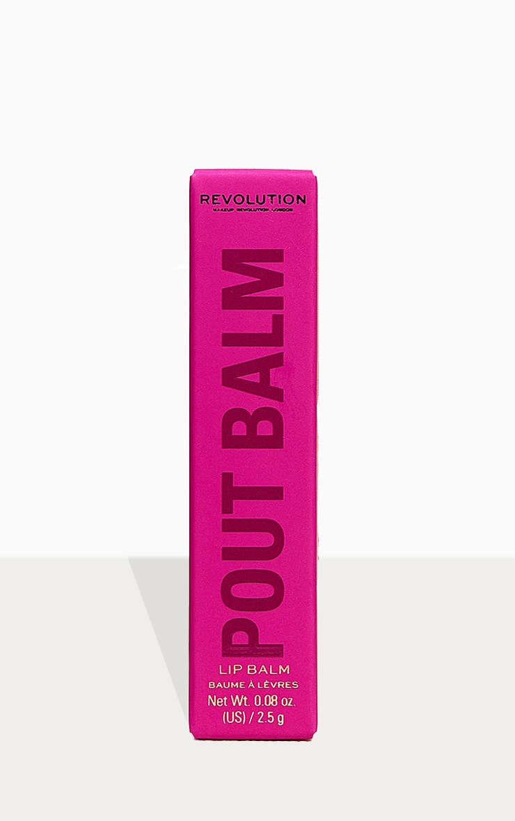 Makeup Revolution Pout Balm Fuchsia Shine image 2