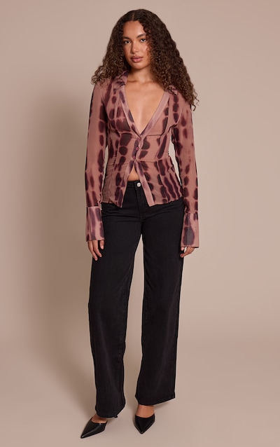 Tall Black Wide Leg Jeans