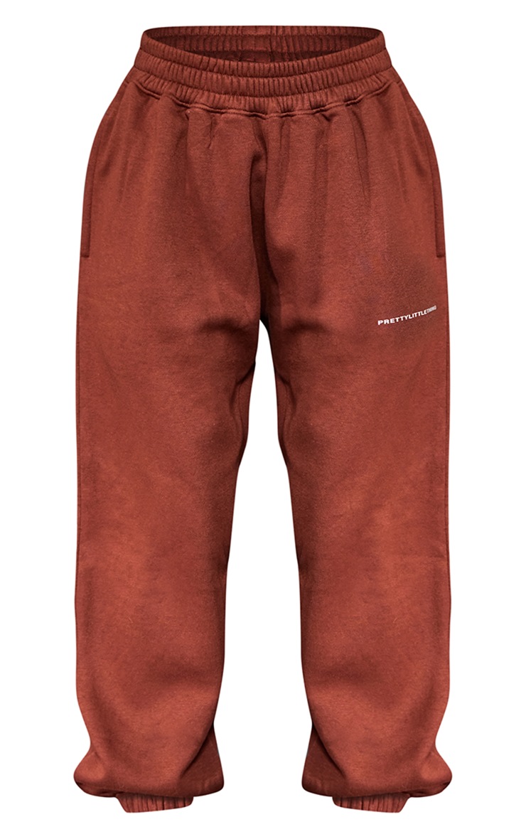 Chocolate Brown Polka Dot Men's Joggers