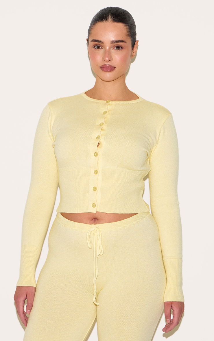 Shape Lemon Knitted Tie Waist Pants image 4