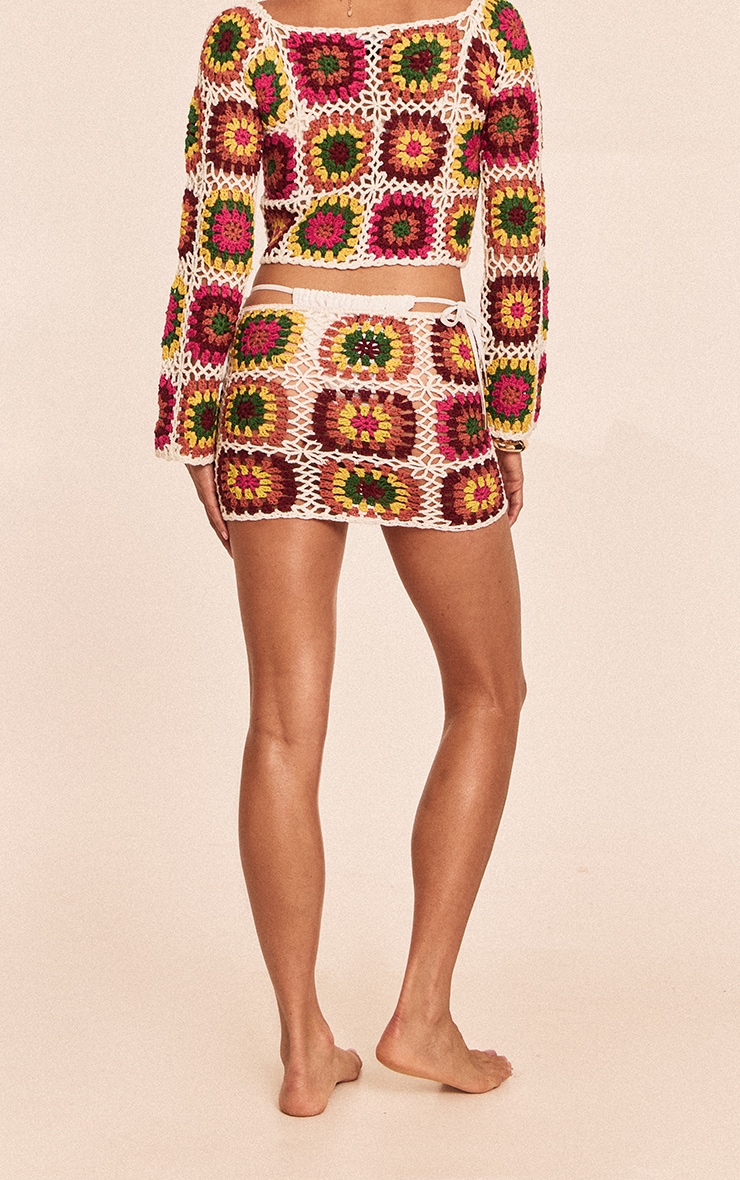 Petite Multi Maille Tricot Mini Skirt image 3