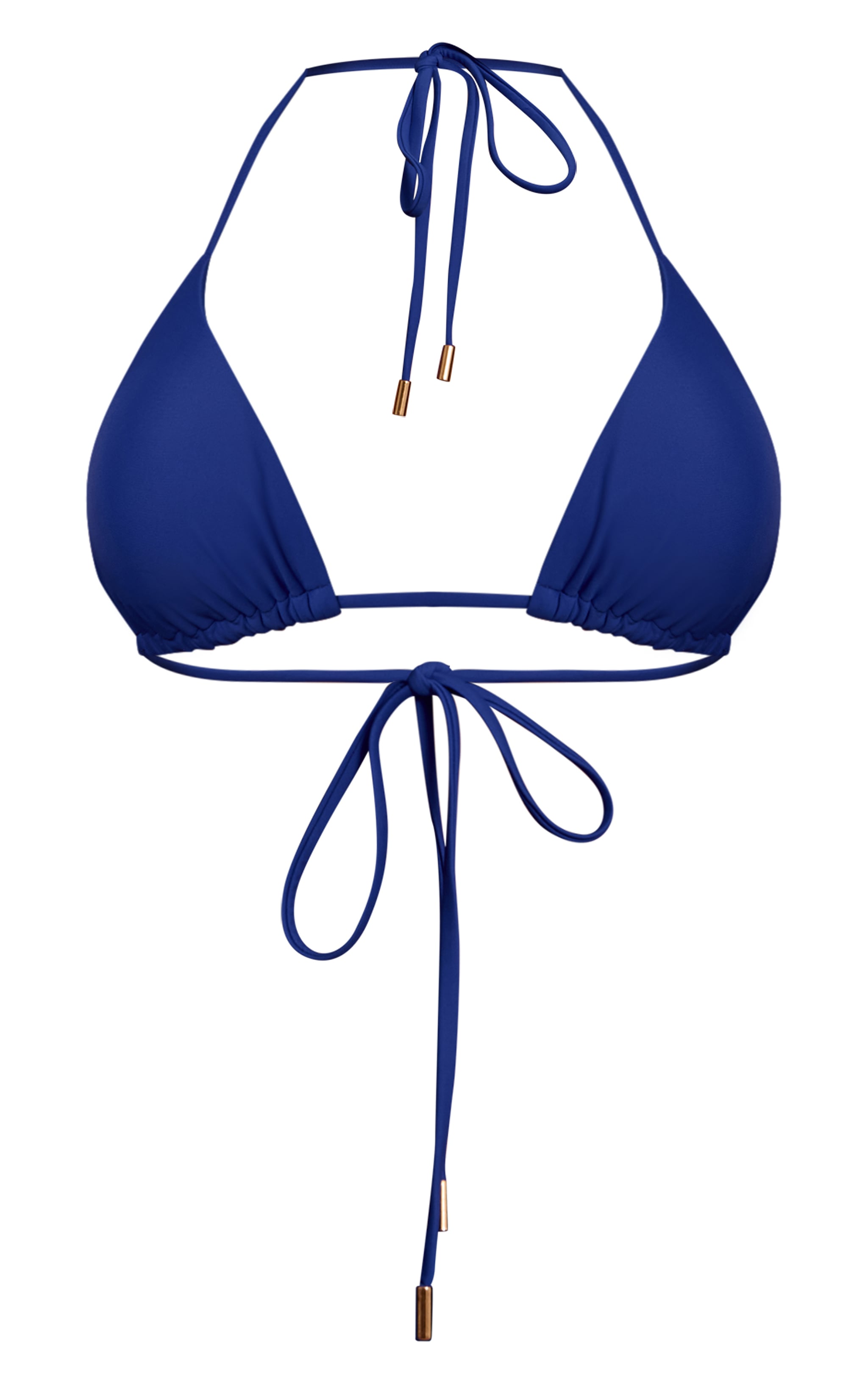 Cobalt Padded Triangle Bikini Top image 5